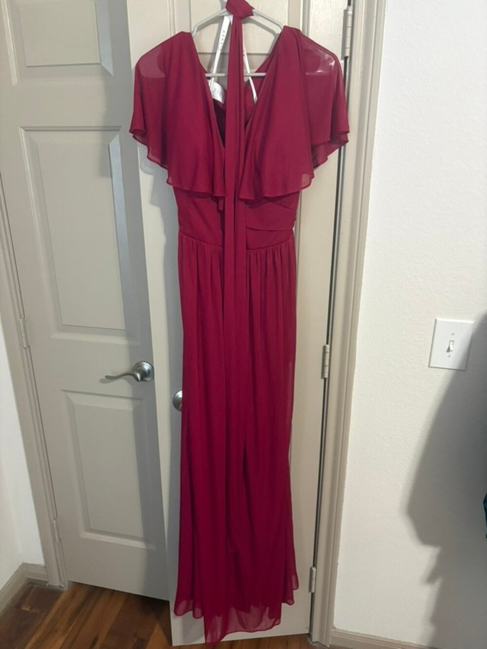Burgundy Azazie Dress